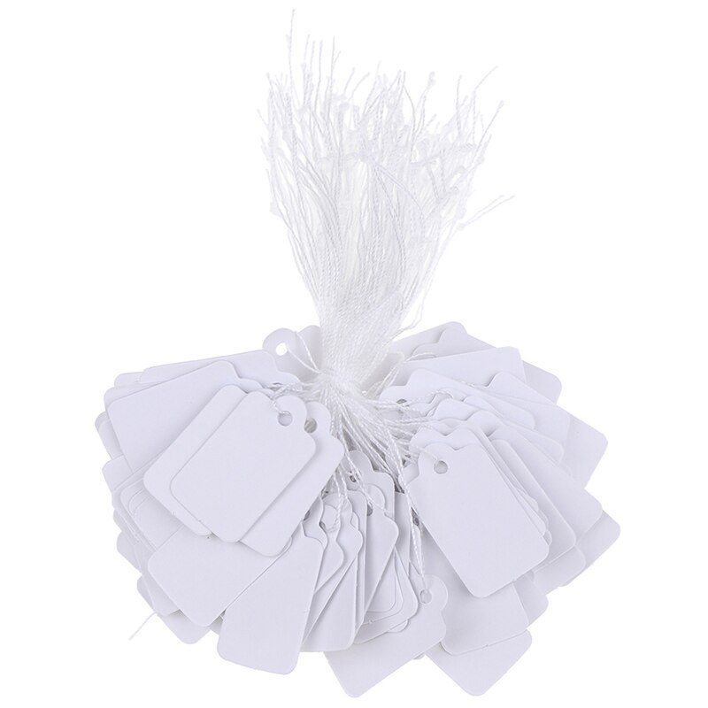 Ticket String 200Pcs/300Pcs Label Tie String Geregen Ticket Sier... – Vicedeal