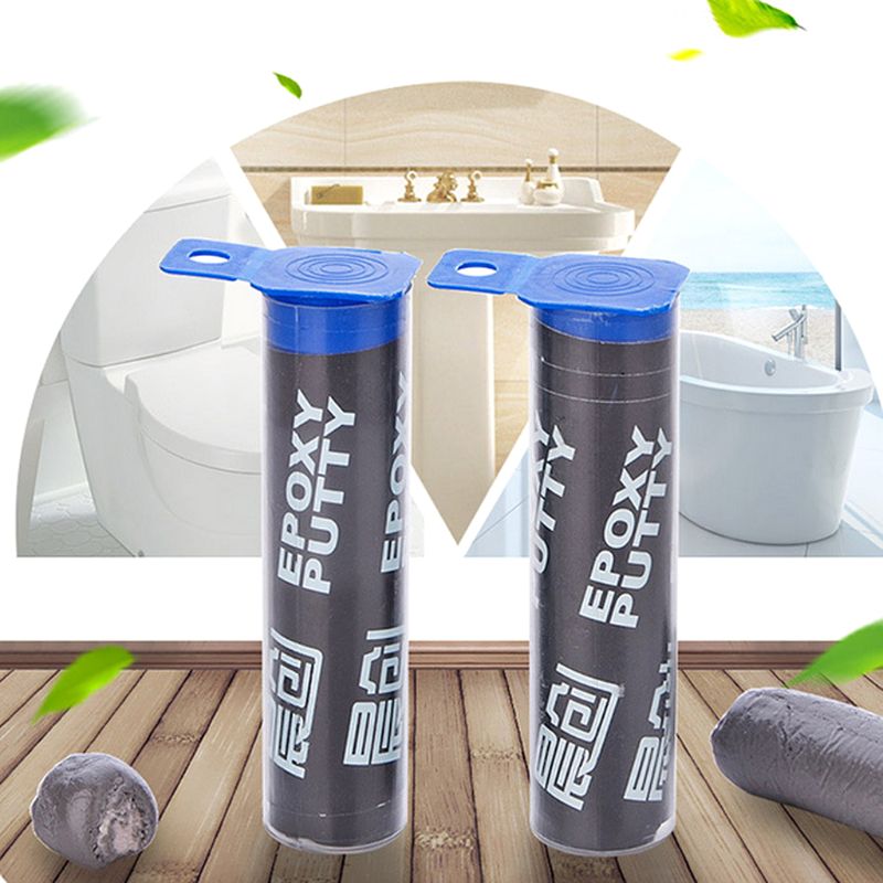 Plumbing Moldable Epoxy Putty Pipe Sealant Tile Fix Silicone Mud Water Pipe Repair Glue HX6D