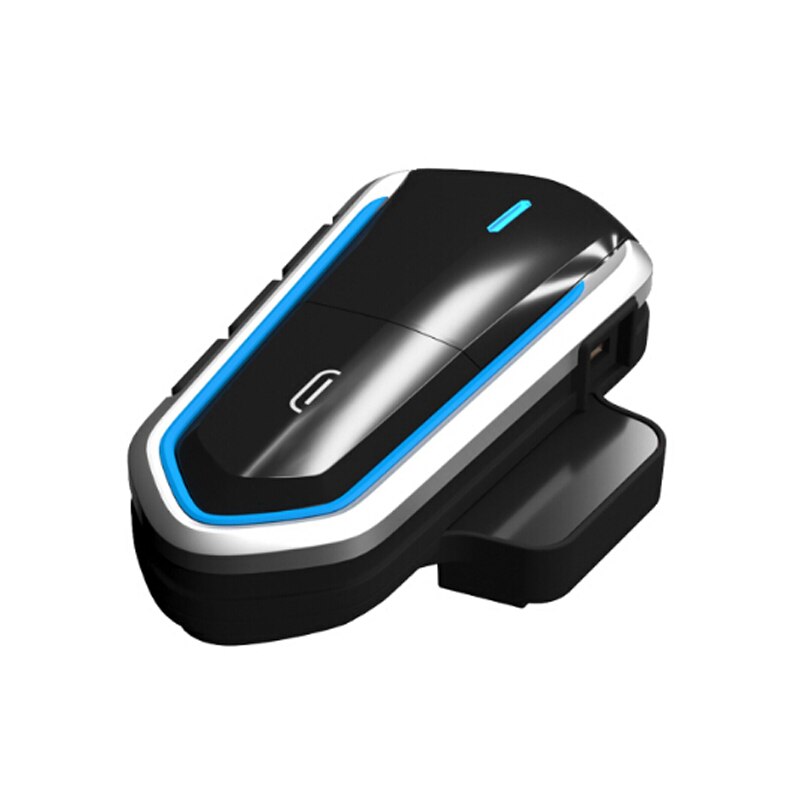Hörlurar trådlösa bluetooth-headset motorcykelhjälm ridning handsfree fm-radio stereo enkel manövrering  mp3 interphone långstativ