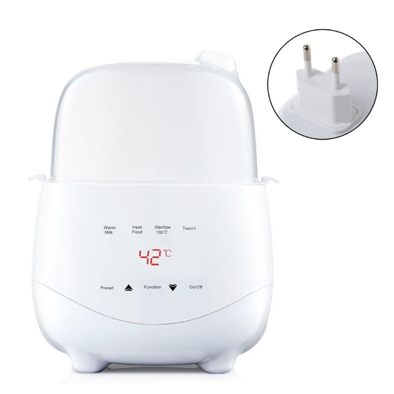 Smart Multi-function PP Milk Bottle Warmer Sterilizer Heater Automatic Intelligent Thermostat Baby Bottle Warmers: EU