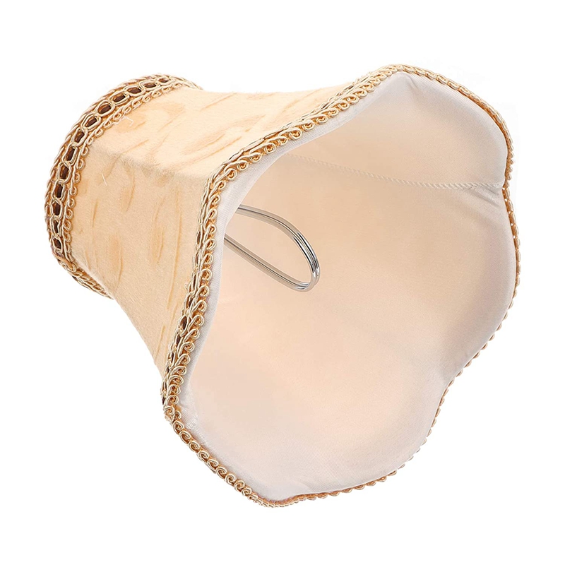 2X Table Lamp Shade Fabric Cloth Clip On Light Shades Lamp Cover Drum Shade Lampshade Bulb For Floor Lamp Home