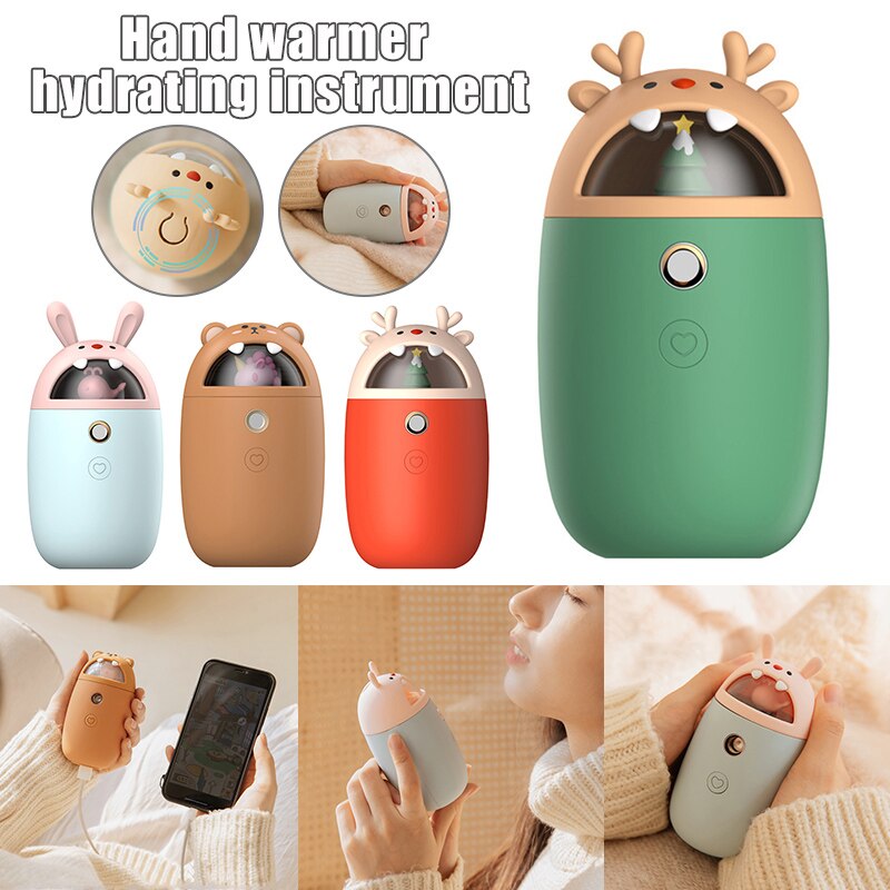 Home Appliances USB Humidifier Cute Pet Ultrasonic Cool Mist Aroma Air Oil Diffuser Romantic Color LED Lamp Humidificador