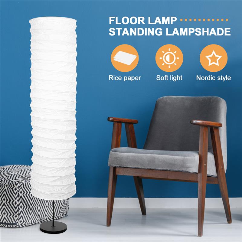 Papieren Lampen Voor Woonkamer Kolom Staande Lampen Staande Lamp Kap Papier Vloerlamp Kap Rijstpapier Vloerlamp Lamp Vloerlamp Papieren Lamp Vloer