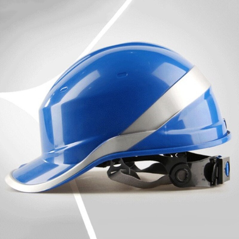 Veiligheid Helm Werk Abs Beschermende Cap Verstelbare Helm Met Fosfor Streep Bouwplaats Isolerende Beschermen Helmen