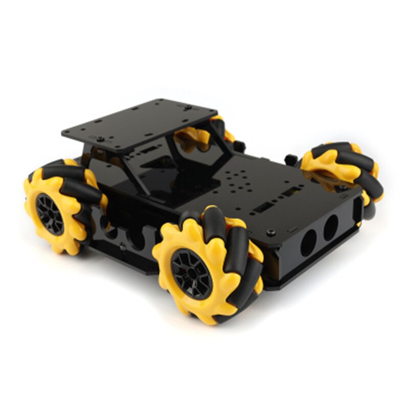 Tt Motor 4wd Omni-Directional Mobile Trolley Mcnum Wheel Trolley Chassis Wheat Wheel 60mm