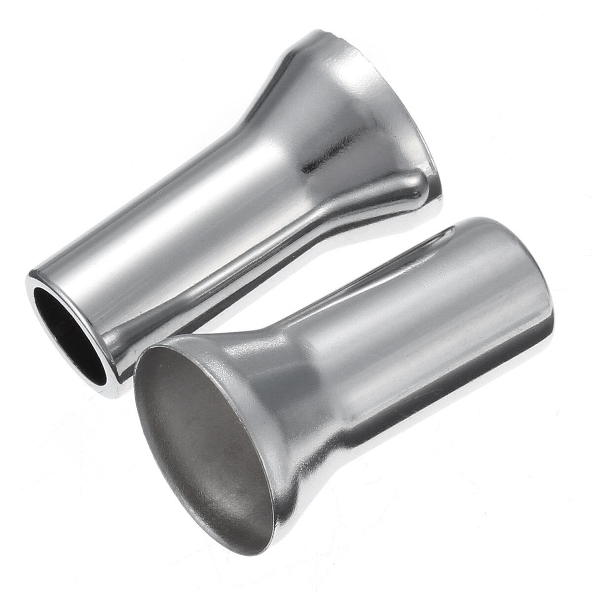 1 sæt 4 stk kromlegering unverisal sølvhjul dæk ventilhætter stængel støvdæksler 27mm 20mm legering  tr414