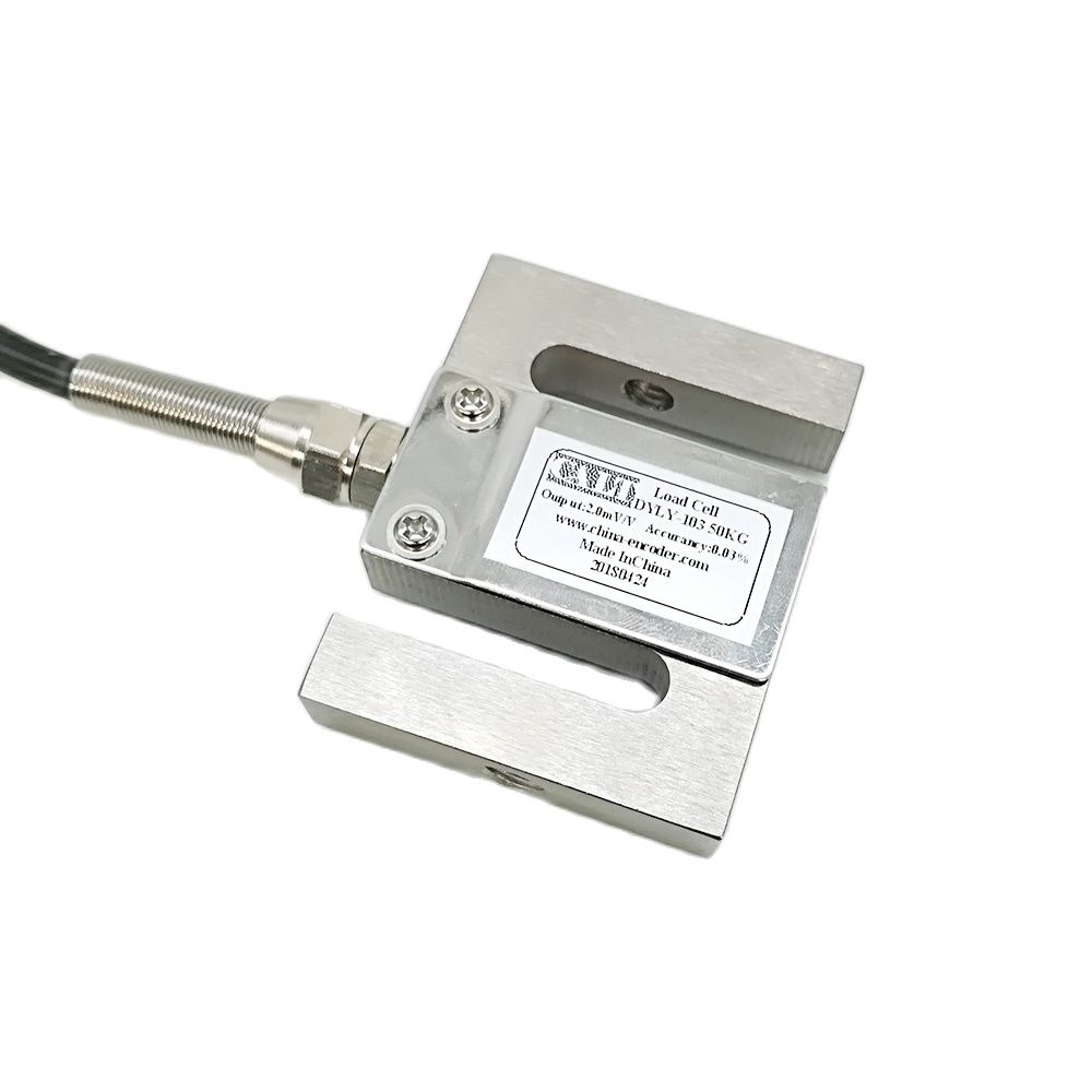 Pas cher 300 kg kilos S faisceau push-pull cellule de charge Force trémie capteur de mesure en acier inoxydable capteur de pondération 2.0mv/v DYLY103