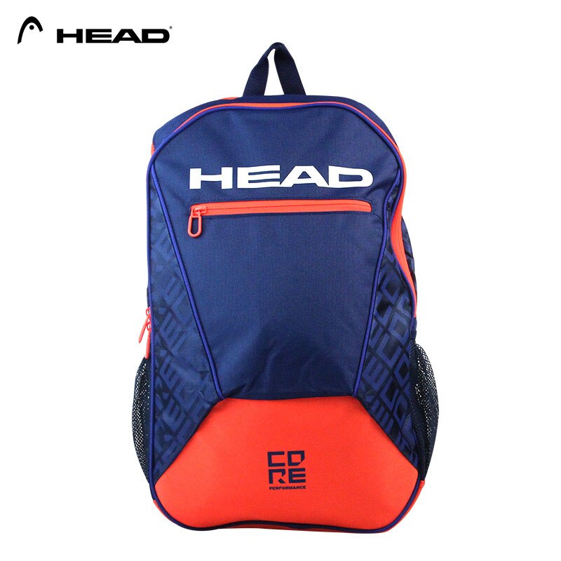 Ægte hoved tennistaske farve badmintontaske kan rumme 4-5 badmintonketchere 2 tennisketchertasker: Blå orange