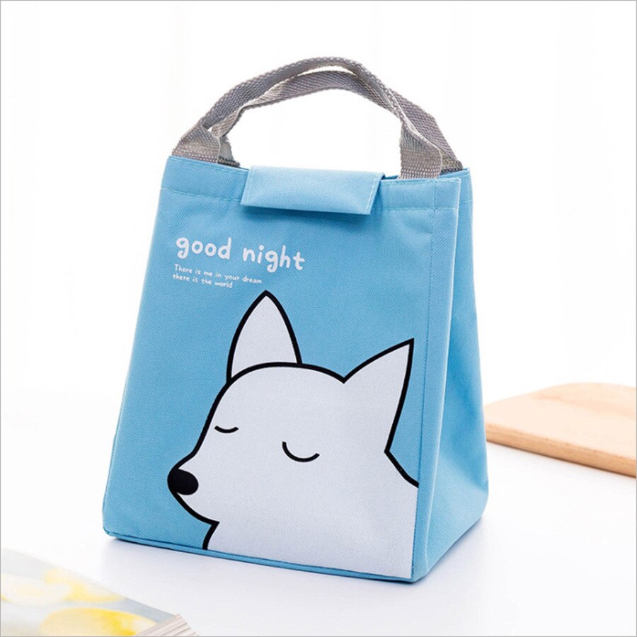 Waterdichte Lunchbox Kid 'S Isolatie Tas Handtas Outdoor Picknick Tas Koeltas Voor Kind F929: dog