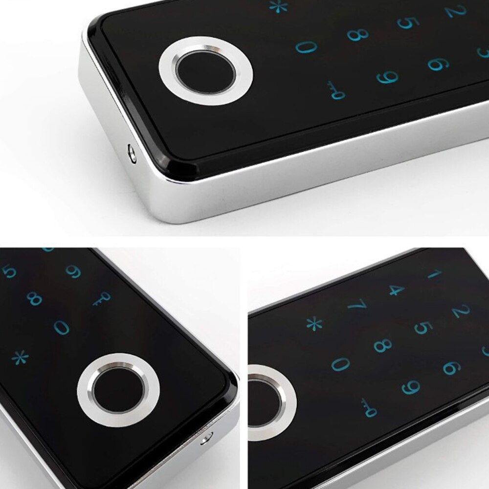 Smart lås digital elektronisk dørlås fingeravtrykk passord kombinasjon sikkerhet intelligent passordlås