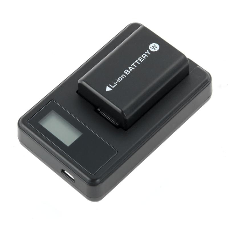 Grote speling Camera batterij 1500mAh NP-FW50 camera batterij oplader + Batterij npfw50 fw50 LCD USB Dual Charger voor Sony