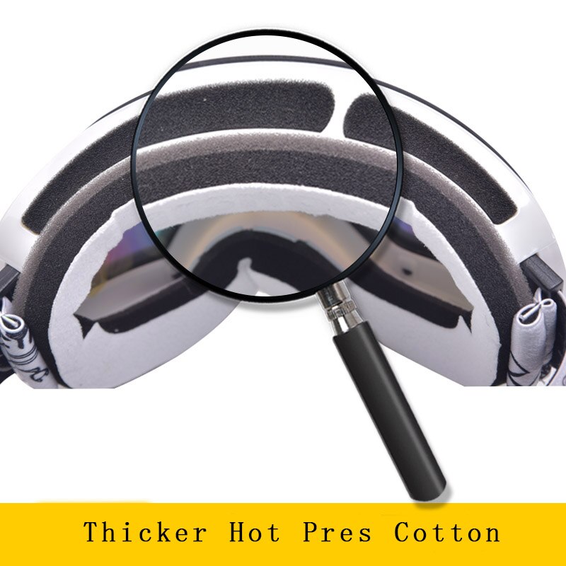 Marsnow Skibrille Doppel UV400 Anti-Nebel-Ski Objektiv Maske Brille Skifahren Männer Frauen freundlicher freundlicher Jungen Mädchen Schnee Snowboardbrillen