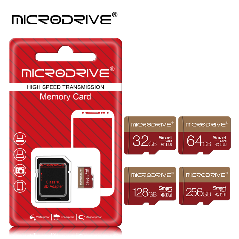 Mini SD Card 64GB 128GB Memory Card 4GB 8GB 16GB 32GB 512GB cartao de memoria tf Card for Smartphone Adapter