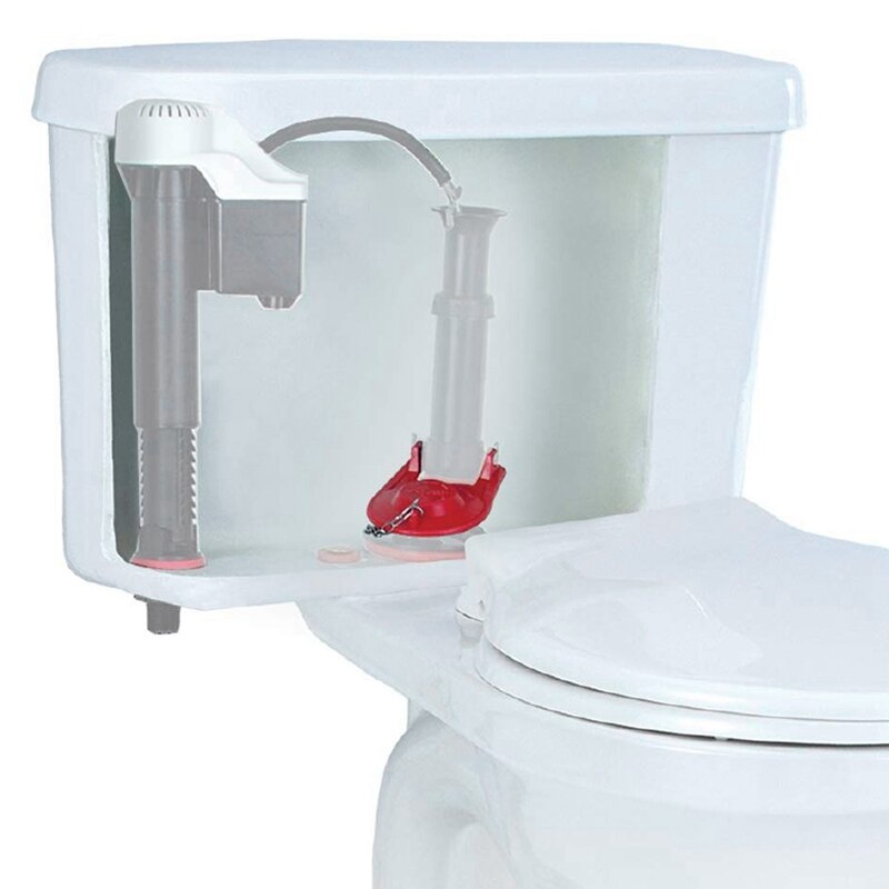 5- pak universal toiletbeholderflapper - let at installere, holdbar, alt forseglet