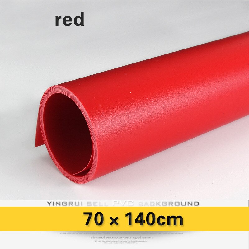 70*140cm/2.3*4.6ft Solid Color Matt Frosted PVC Background Plate Photography Backdrop Background Cloth Waterproof Anti-wrinkle