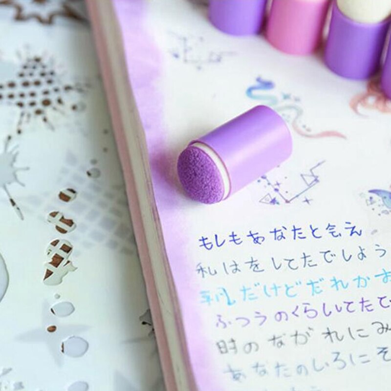 Finger Sponge Daubers,40 Pack Craft Sponge Daubers for Drawing Painting Ink Craft Stamping Card Making