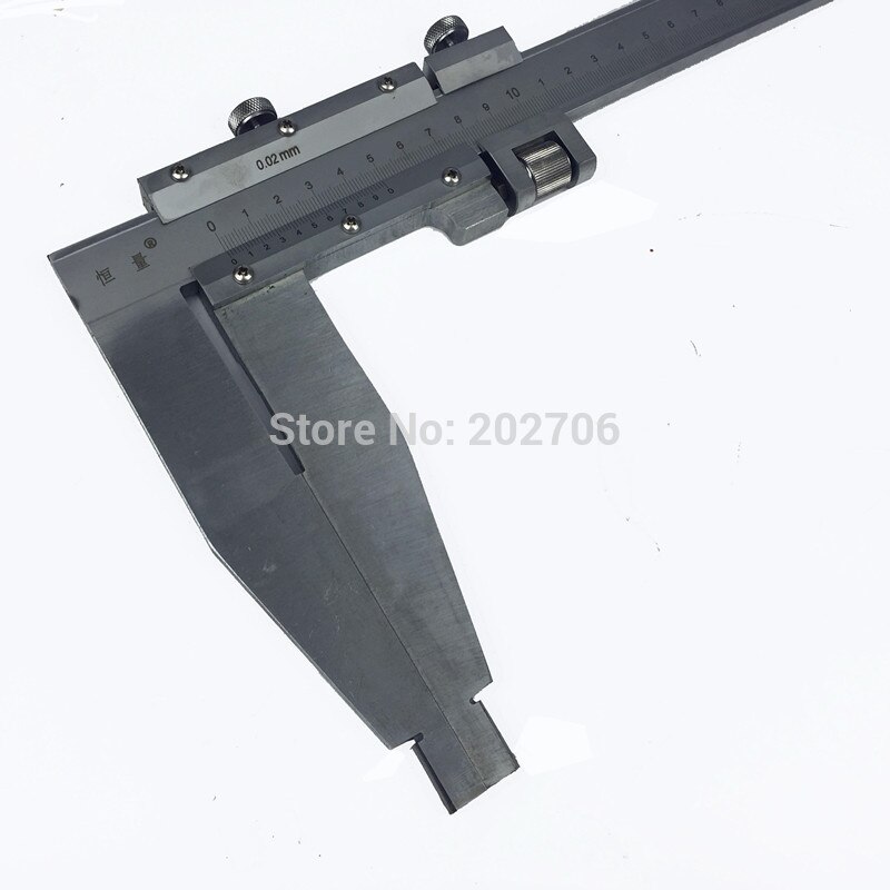0-300mm Heavy Duty Vernier Caliper 12inch vernier caliper with 150mm long jaw 300x150mm steel vernier caliper