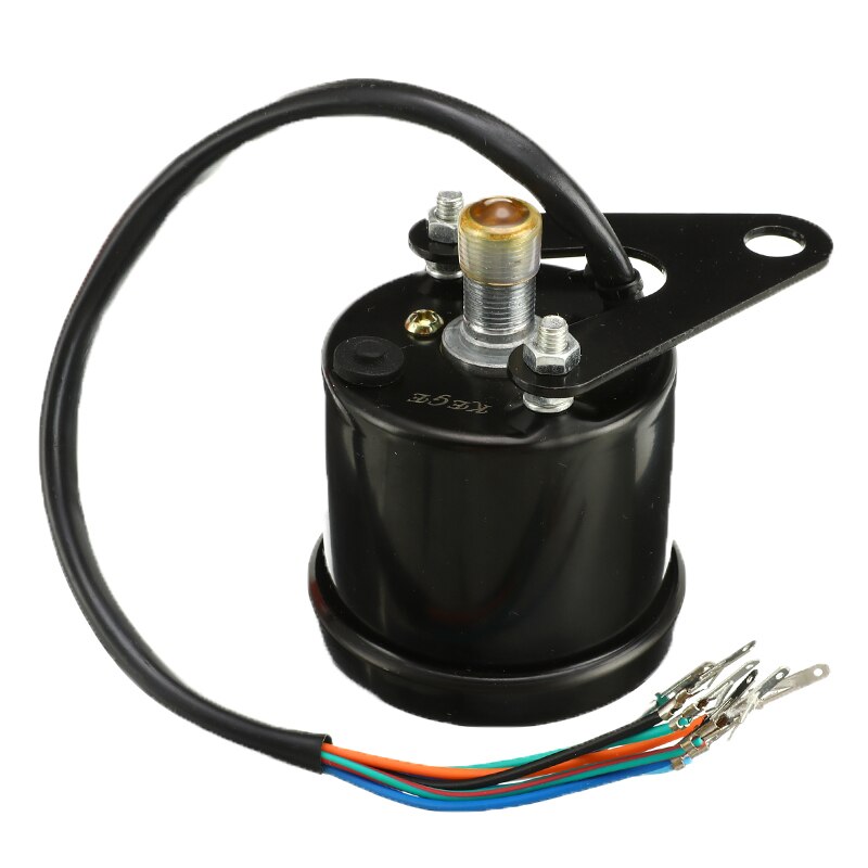12V Universal Digital Motorcycle Speedometer Odometer Tachometer 160KM Tachometer Odometer Gauge with LED Indicator Light