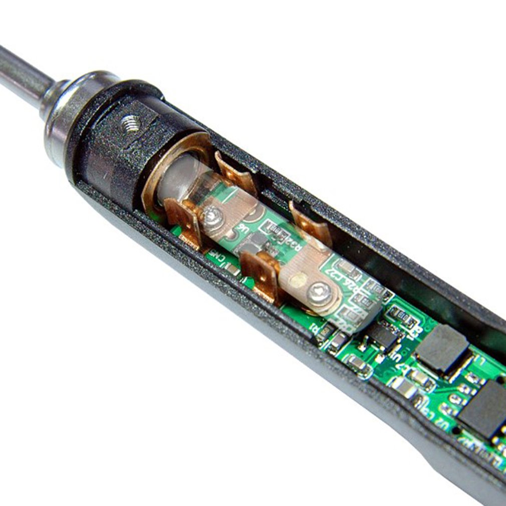 TS100 65W Mini Station de fer à souder électrique écran OLED numérique température réglable avec pointe de soudure