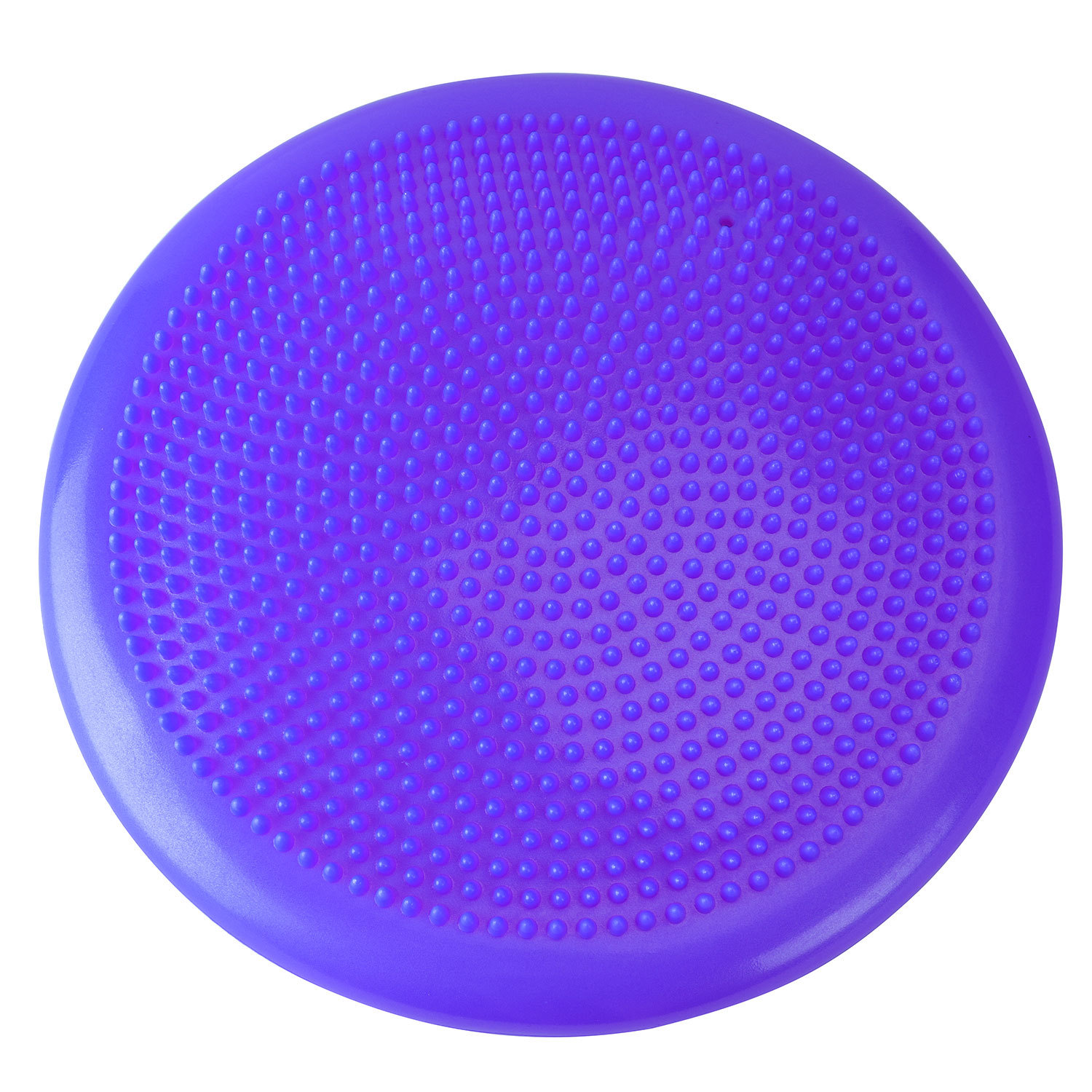 Pelota de equilibrio para Yoga, cojín de entrenamiento equilibrado, Bola de masajes para ejercicios, Adulto, acolchada, para práctica de pies, pelota de Yoga gruesa de rehabilitación guo: Purple  with Tire Pump