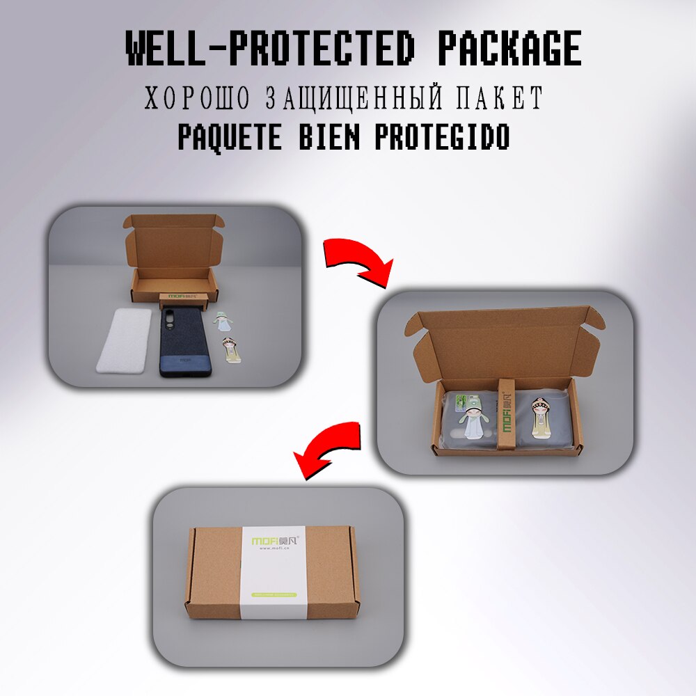 Per la Nota di Samsung 20 Ultra Caso MOFI Per Samsung Galaxy Note 20 Ultra Copertura Posteriore Della Cassa Antiurto Tessuto Nota 20 di lusso Funda