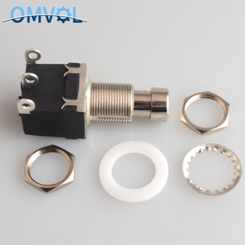 1PC Latching type maintained SPDT Guitar Effects Stompbox Foot Pedal Switch True Bypass guitar switch