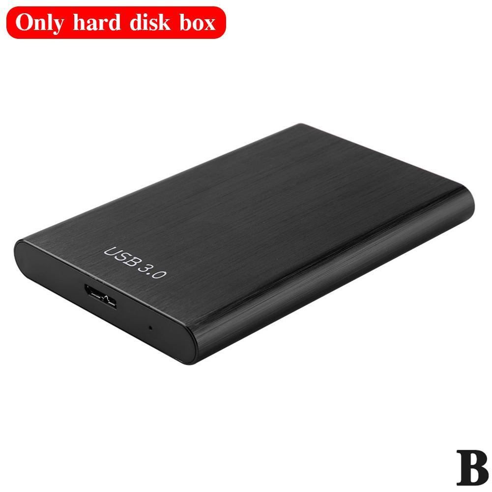 Carcasa de disco duro 2,5 SATA a USB 3,0, adaptador de carcasa de disco duro para SSD, caja de HDD tipo C 3,1, carcasa de disco duro externo HD: black