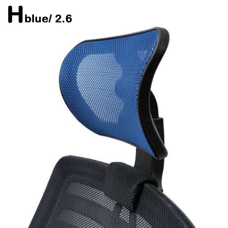 Adjustable Office Chair Headrest Swivel Lifting Gaming Sponge Pillow Furniture Chair Protection Cushion Computer Home S H5X7: h