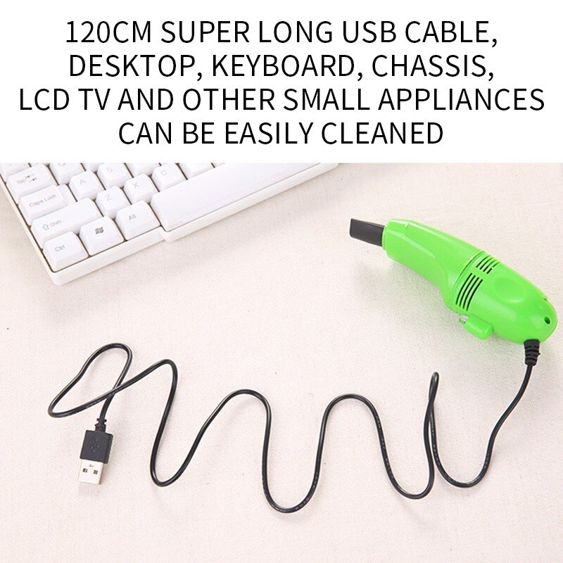 Usb Stofzuiger Mini Computer Usb Toetsenbord Borstel Computer Vacuüm Cleaning Kit Tool Verwijder Dust Borstel Voor Auto