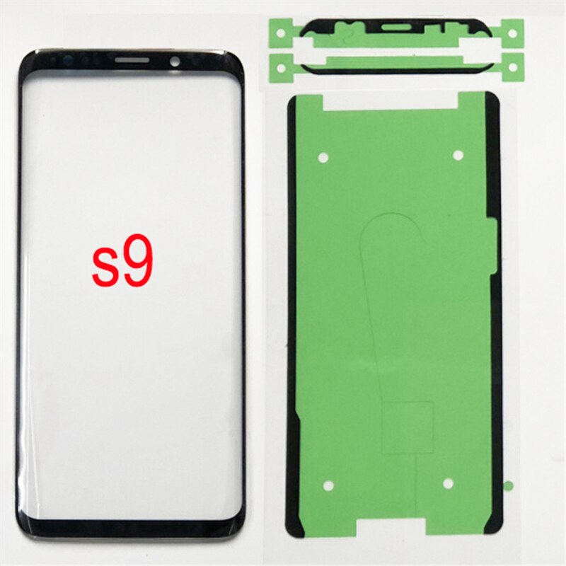 Für Samsung Galaxy S8 S9 Plus S8 + S9 + Hinweis 8 9 S10e LCD display outer touch panel bildschirm glas ersatz Front Glas Objektiv