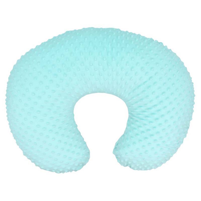 Maternità allattamento al seno federa vita cuscino del bambino di cura Slipcovers Minky Dot rimovibile alimentazione zappe Voedingskussen: Mint Green