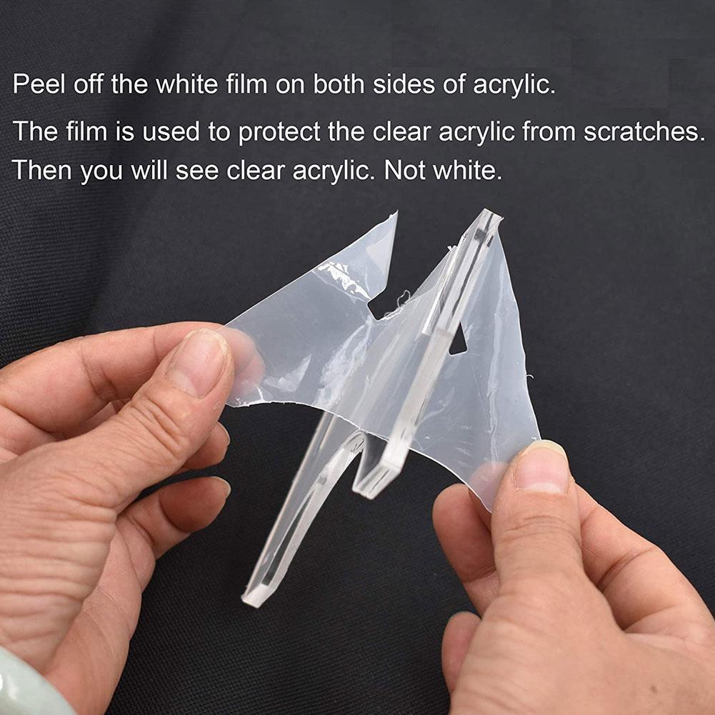 2 Pcs Transparent Baseball Bat Display Holder Mount Rack Stand Desk Top Tabletop Bat Display Holder Clear Acrylic Stand
