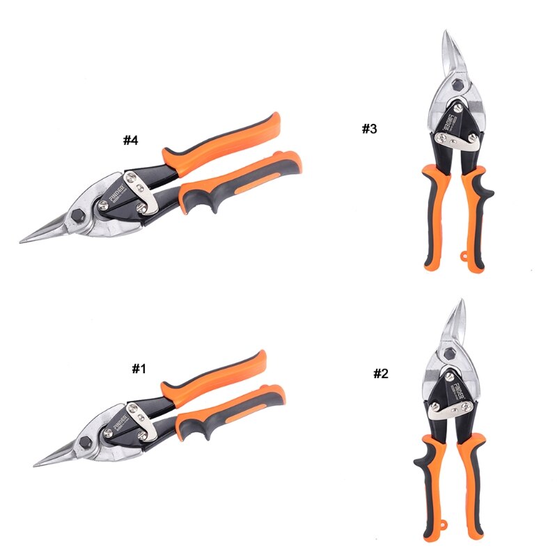 Aviation Tin Snips Sheet Metal Shear Left and Right Cut Offset Tin Cutting Shears Metal Shears Aviation