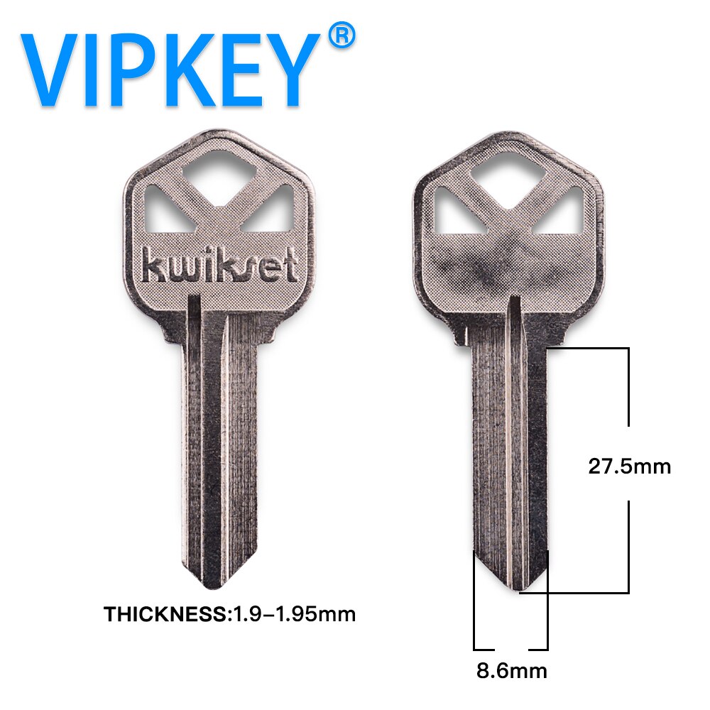 KW1 blank key house door keys 20pcs/lot