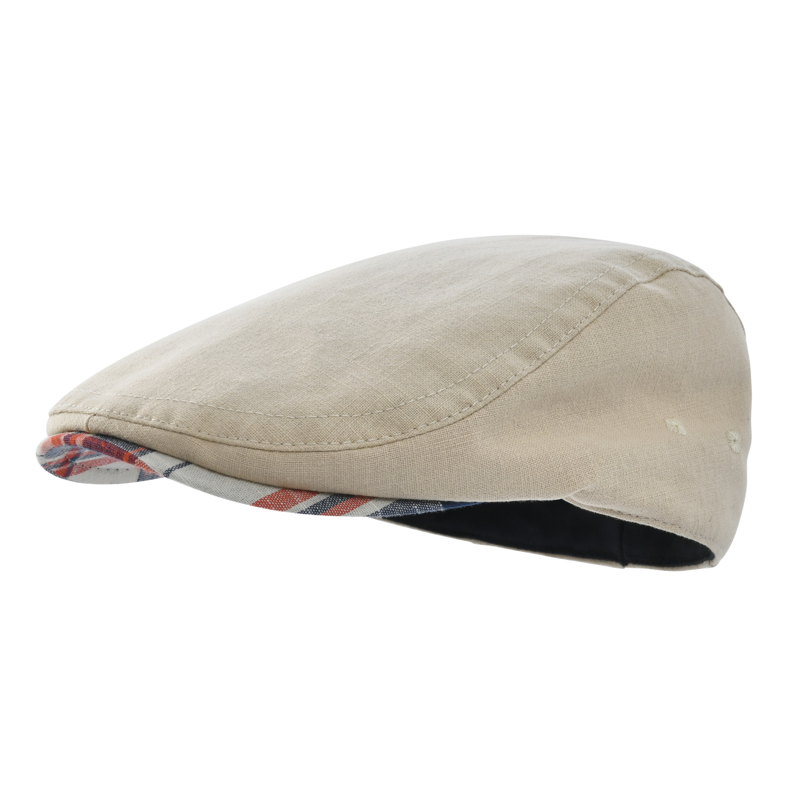 JANGOUL berretto di lino berretto piatto irlandese per uomo berretto da strillone aderente Casual cappello classico regolabile Ivy Gatsby