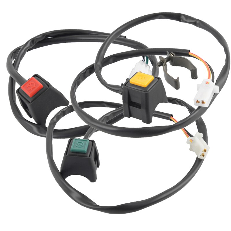 Motocykl kierownica przełącznik motocykl moc zapłonu początek przełącznik przycisk dla Yamaha Honda Ktm Suzuki uniwersalny ATV Dit rower