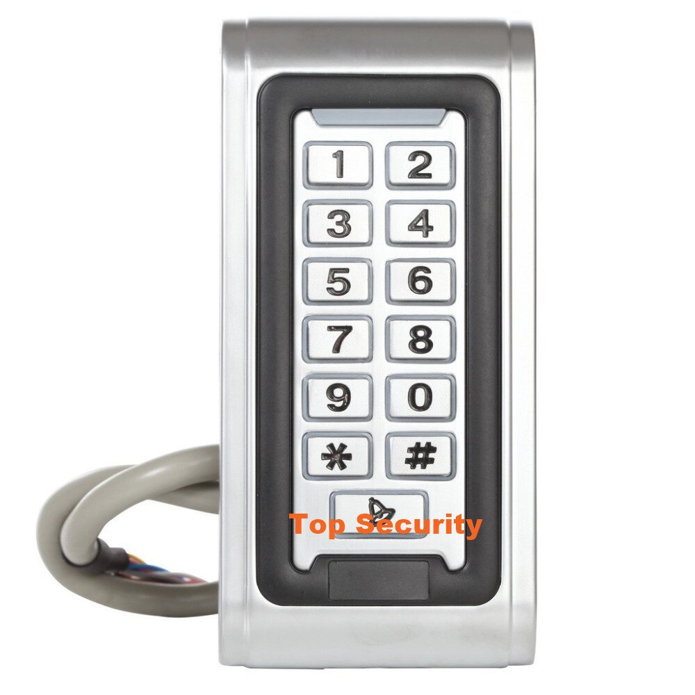 IP68 Waterproof Metal Access Control Keypad Door Access Control System Card and Password Access Controller