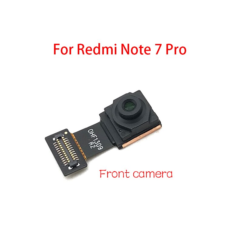 Terug Rear Camera Module Flex Kabel + Front-Facing Camera Vervanging Voor Xiaomi Redmi Note 6 7 Pro: For 7Pro FrontCamera
