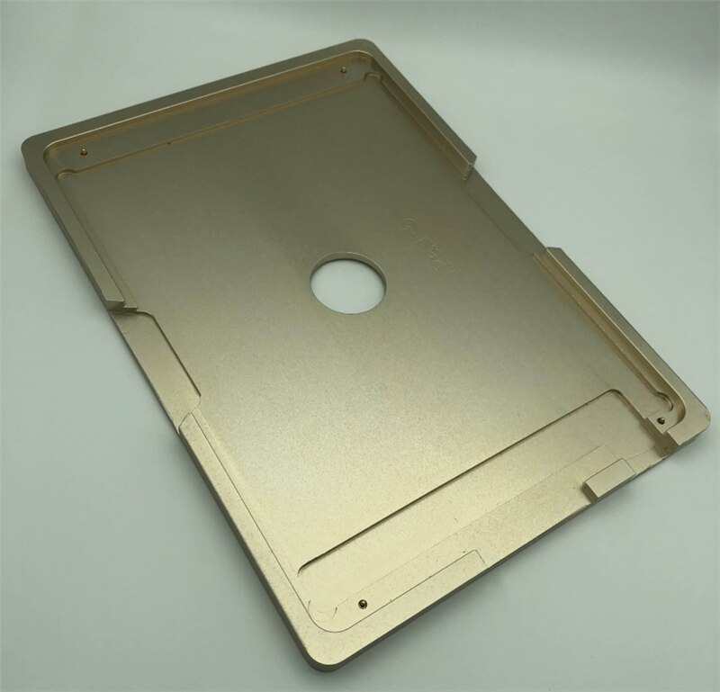 Til ipad mini 4 air 2 pro 9.7 10.5 12.9 lcd skærm positionin skimmel lcd lim oca glas justering skimmel