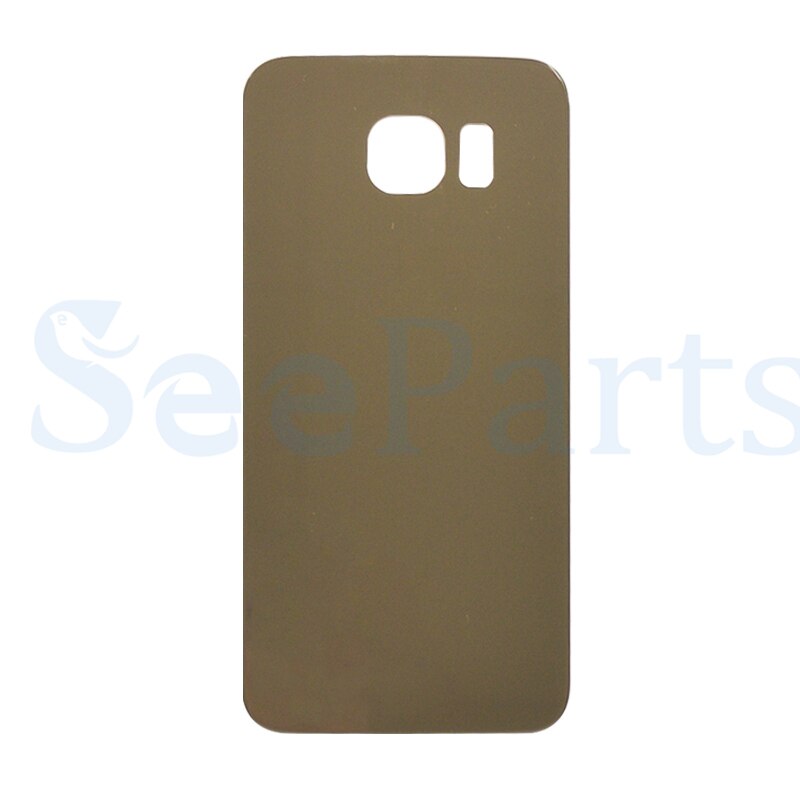 Für 5.7 "SAMSUNG Galaxy S6 Rand Plus Zurück Glas Abdeckung Hinten Batterie Tür Gehäuse Fall Für SAMSUNG S6 Rand batterie Abdeckung