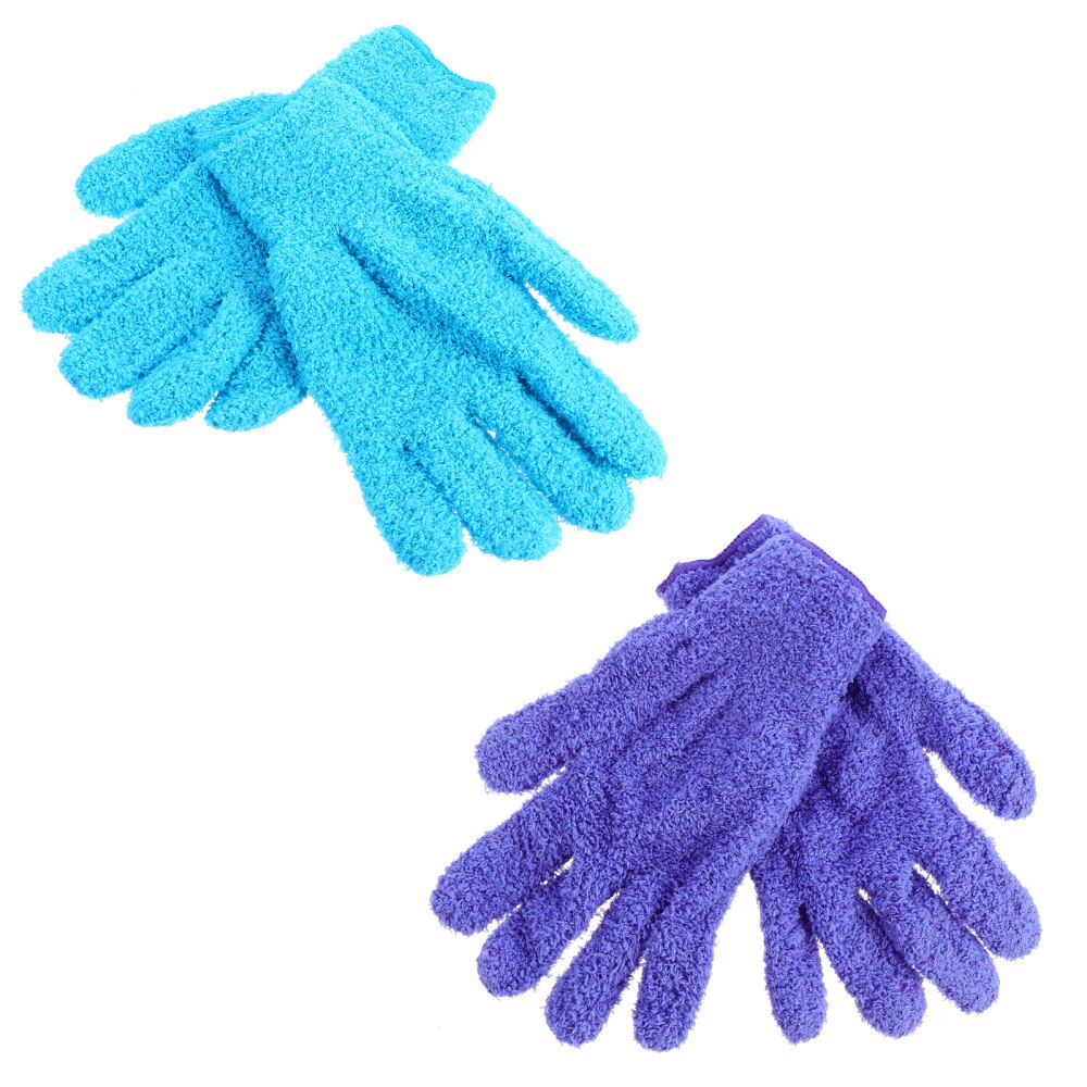 2er Set Mikrofaser Autowaschhandschuhe – Weich, Saugstark & Kratzfrei Für Auto Und Haushalt