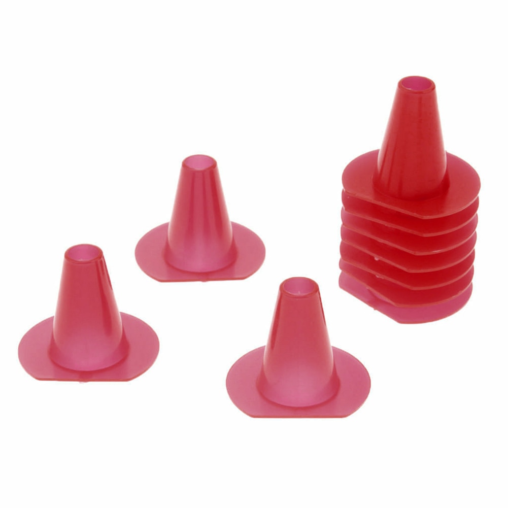 10 stks/set Zwart Bijenkorf Nest Apparatuur Plastic Bijenteelt Tool Outdoor Entree Escape Duurzaam Nuttig Lichtgewicht Kegel Bee Mini