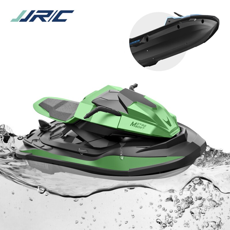 Jjrc S9 2.4G Afstandsbediening Speedboot Roeien Zomer Speelgoed Jet Ski Twee Snelheid Voertuig Motor Boot Outdoor Rc Speelgoed voor Kinderen
