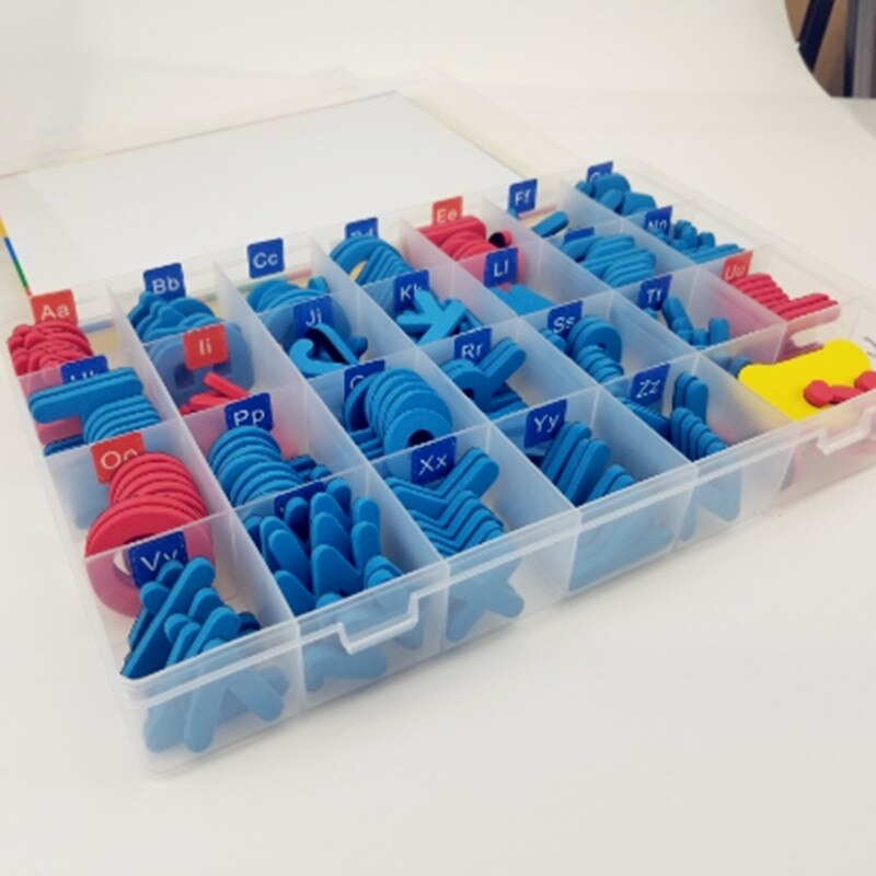 208 stk magnetiske bogstaver store bogstaver alfabetmagneter til køleskab køleskab pædagogisk legetøjssæt