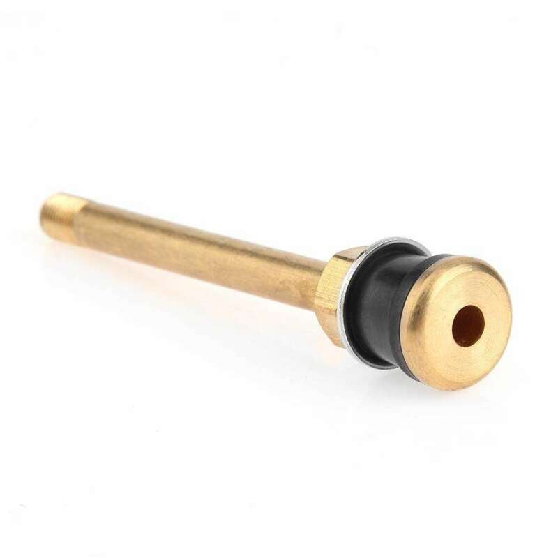 TR572 Brass Truck Tire Valve Stem Straight Bore Wheel Extension Rod 1/4PC