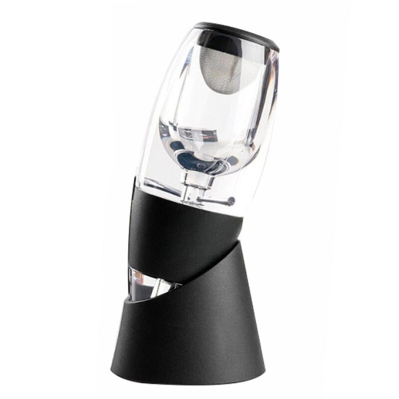 Wine Aerator Pourer With Wine Vacuum Stopper Classic Diffuser Spout For Wine Bottle Instant Wine Aerators With No Spill