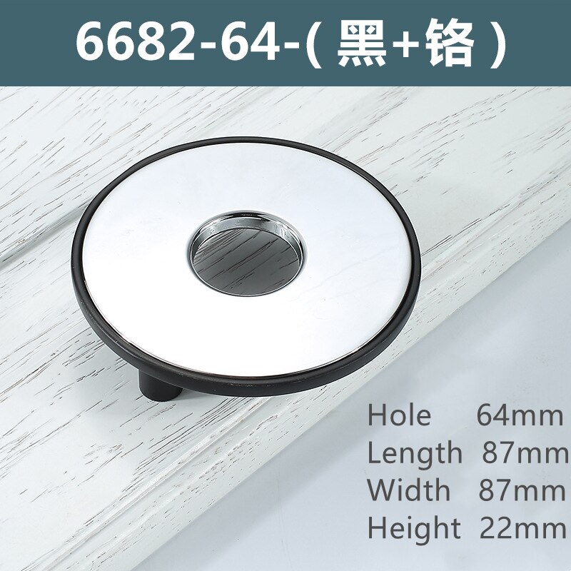 Moderne Eenvoudige Halfronde Kast Deurgrepen Garderobe Badkamer Kast Lade Knoppen En Trekt Furniture Hardware