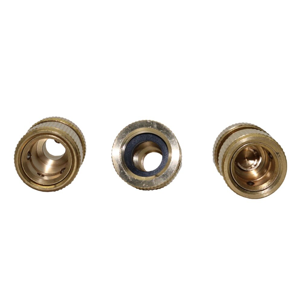 Brass Quick Connector kit Faucets Standard Connector Garden Irrigation water Pipe Joint Yard Tap Adapter 1 Set