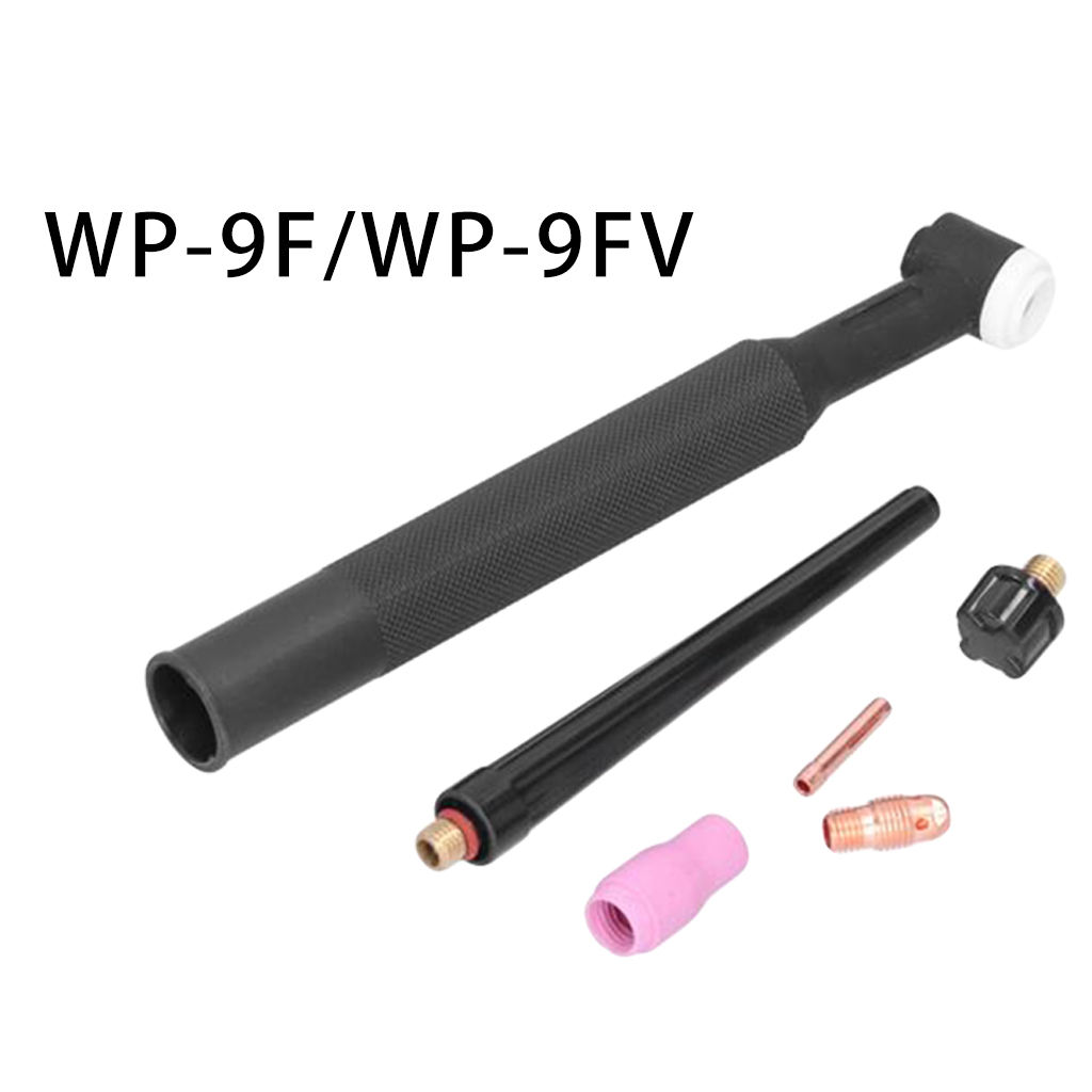 WP-9 Series Small Argon Arc TIG Welding Torch Head Body Kit, Air-Cooled, Widely Application