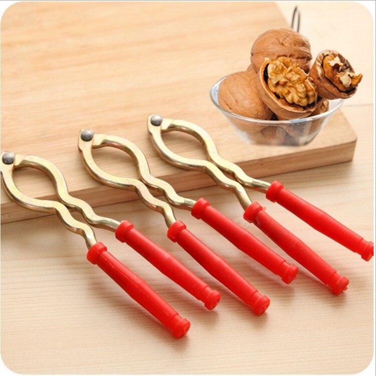 ,Kitchen Gadget,Multifunction Go Walnut Clip, Iron + Plastic Flake Nut Shell Tools, .